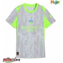 Camiseta Manchester City Tijjani Reijnders #4 Tercera Equipación para mujer 2025-26 manga corta